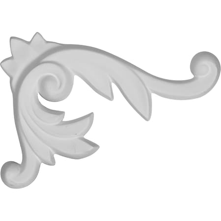 Ekena Millwork 3 1/8"W x 4 3/4"H x 5/8"P Oxford Onlay, Right ONL063X04X01OX-R